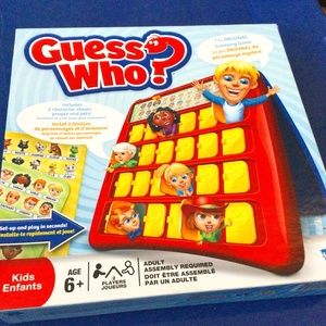 Guess who kids game